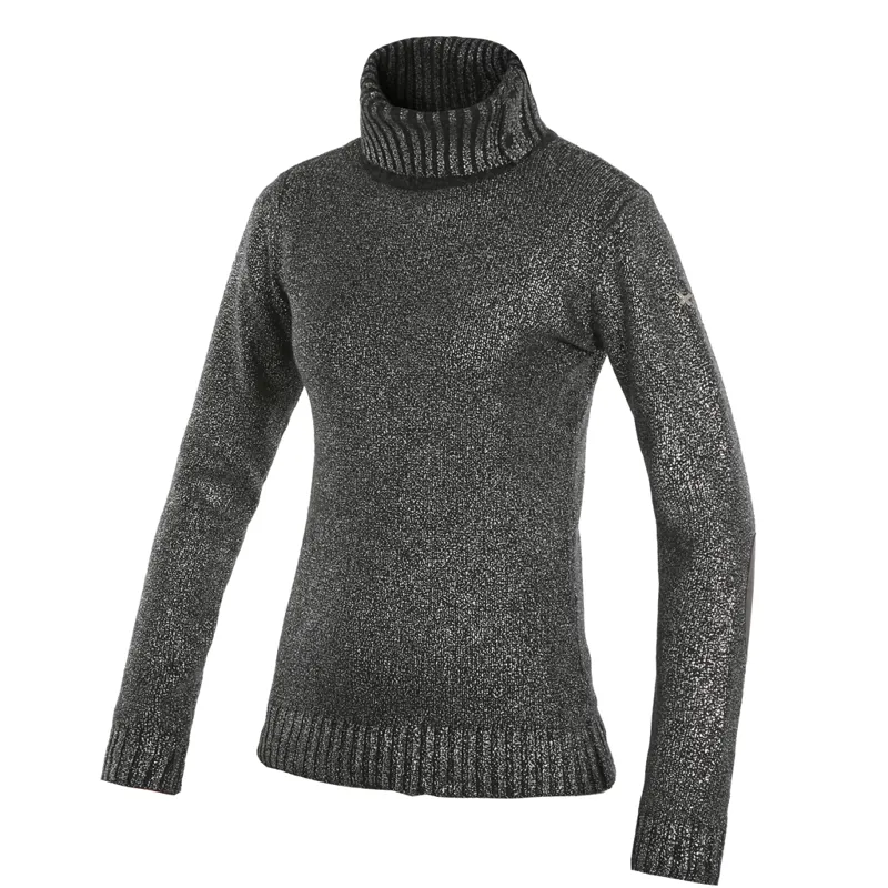 Kingsland Ruffee Knitted Ladies Rollneck - Black